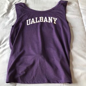 UALBANY Women’s Tank Top NWOT